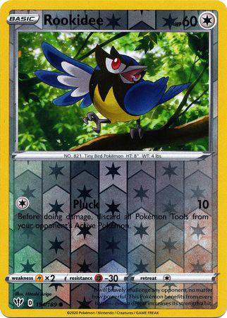 Rookidee : DARKNESS ABLAZE (Reverse holo) - 154/189 - Lockett Labs UK