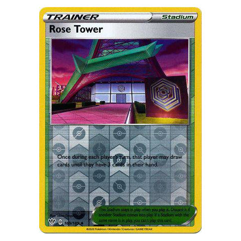 Rose Tower : DARKNESS ABLAZE (Reverse holo) - 169/189