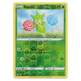 Roselia : SWORD & SHIELD BASE (Reverse holo) - 003/202