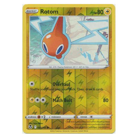 Rotom : SILVER TEMPEST (Reverse holo) - 053/195