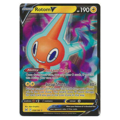 Rotom V : LOST ORIGIN - 058/196
