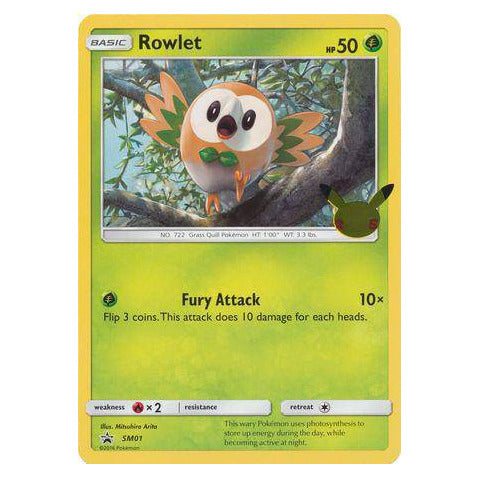 Rowlet : JUMBO PROMO - SM01