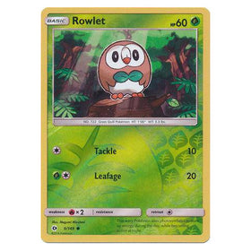 Rowlet : SUN & MOON BASE (Reverse holo) - 9/149