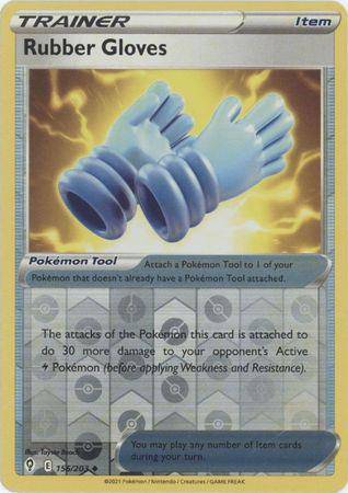 Rubber Gloves : EVOLVING SKIES (Reverse holo) - 156/203 - Lockett Labs UK