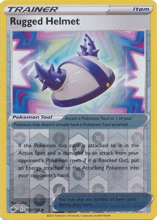 Rugged Helmet : CHILLING REIGN (Reverse holo) - 152/198 - Lockett Labs UK