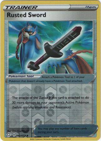 Rusted Sword : SHINING FATES (Reverse holo) - 062/072 - Lockett Labs UK