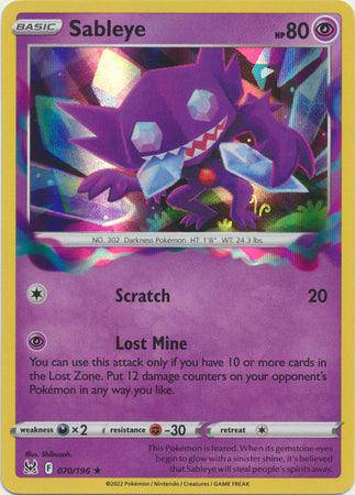 Sableye : LOST ORIGIN (Holo) - 070/196