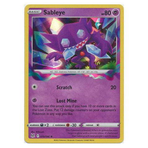 Sableye : LOST ORIGIN (Holo) - 070/196