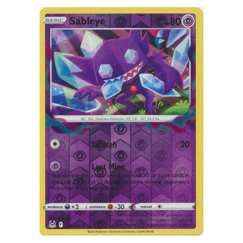 Sableye : LOST ORIGIN (Reverse holo) - 070/196