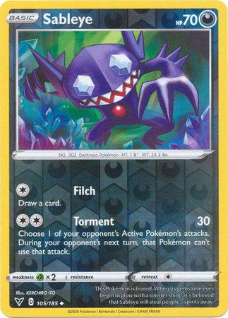 Sableye : VIVID VOLTAGE (Reverse holo) - 105/185