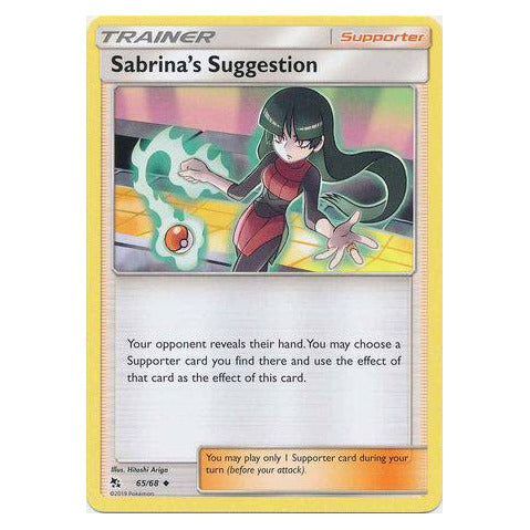 Sabrina's Suggestion : HIDDEN FATES - 65/68