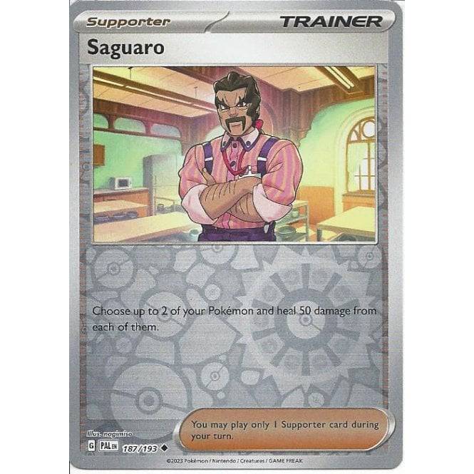 Saguaro : PALDEA EVOLVED (Reverse holo) - 187/193