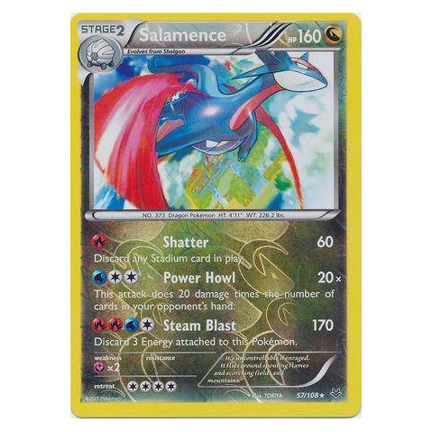 Salamence : ROARING SKIES (Reverse holo) - 57/108