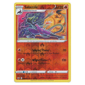 Salazzle : SWORD & SHIELD BASE (Reverse holo) - 028/202