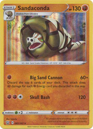 Sandaconda : BATTLE STYLES (Holo) - 082/163 - Lockett Labs UK