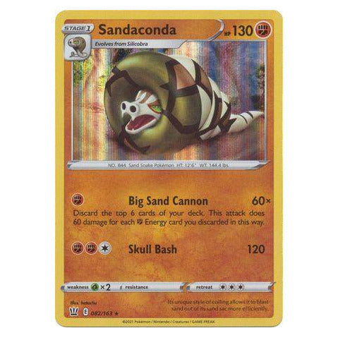Sandaconda : BATTLE STYLES (Holo) - 082/163