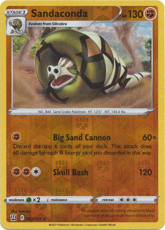 Sandaconda : BATTLE STYLES (Reverse holo) - 082/163