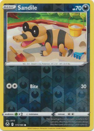 Sandile : SILVER TEMPEST (Reverse holo) - 111/195