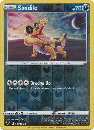 Sandile : VIVID VOLTAGE (Reverse holo) - 107/185 - Lockett Labs UK