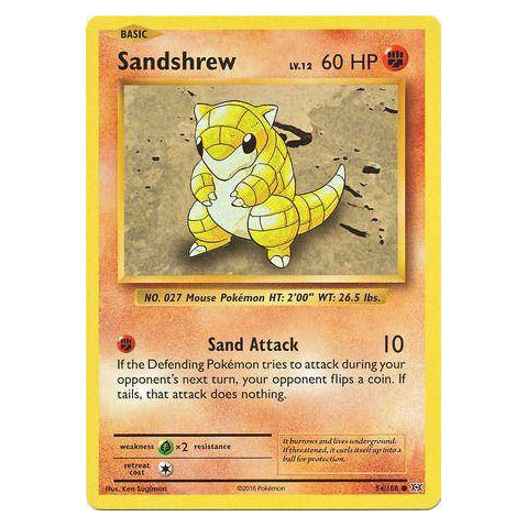 Sandshrew : EVOLUTIONS - 54/108