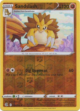 Sandslash : FUSION STRIKE (Reverse holo) - 132/264 - Lockett Labs UK