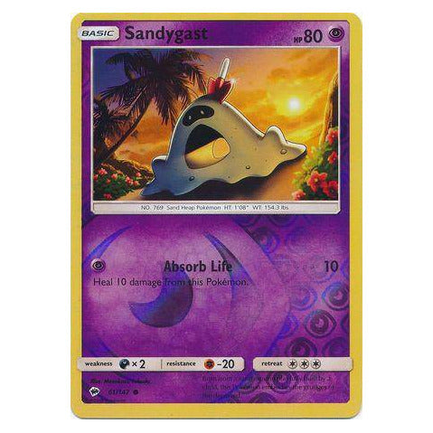 Sandygast : BURNING SHADOWS (Reverse holo) - 61/147