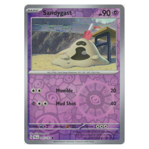 Sandygast : PALDEA EVOLVED (Reverse holo) - 095/193