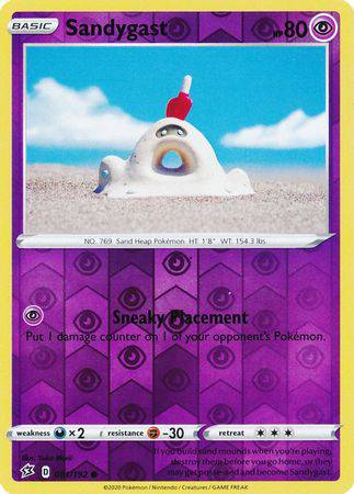 Sandygast : REBEL CLASH (Reverse holo) - 081/192 - Lockett Labs UK