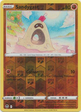 Sandygast : SILVER TEMPEST (Reverse holo) - 099/195 - Lockett Labs UK