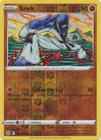 Sawk : BRILLIANT STARS (Reverse holo) - 081/172 - Lockett Labs UK