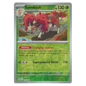 Sawsbuck : TEMPORAL FORCES (Reverse holo) - 017/162