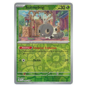 Scatterbug : SCARLET & VIOLET BASE (Reverse holo) - 008/198