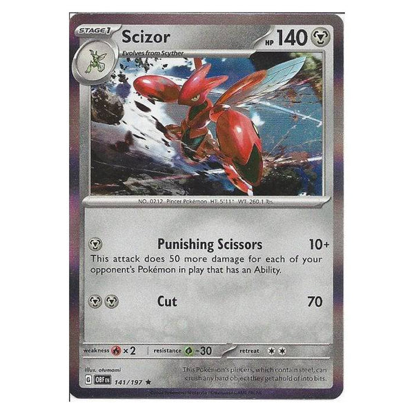 Scizor : OBSIDIAN FLAMES (Holo) - 141/197