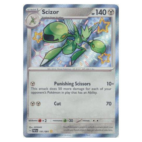 Scizor : PALDEAN FATES - 191/091