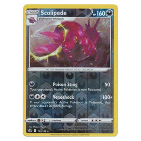 Scolipede : CHILLING REIGN (Reverse holo) - 107/198