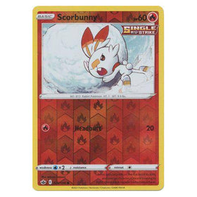 Scorbunny : CHILLING REIGN (Reverse holo) - 026/198