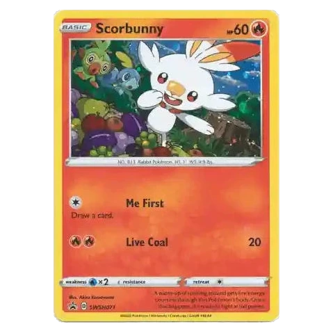 Scorbunny : PROMO (Holo) - SWSH071