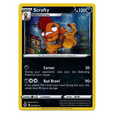 Scrafty : CHAMPION'S PATH (Holo) 042/073