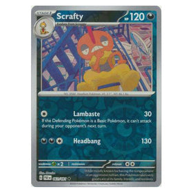 Scrafty : PALDEAN FATES (Reverse holo) - 061/091