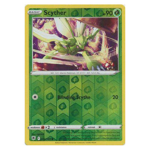 Scyther : ASTRAL RADIANCE (Reverse holo) - 004/189