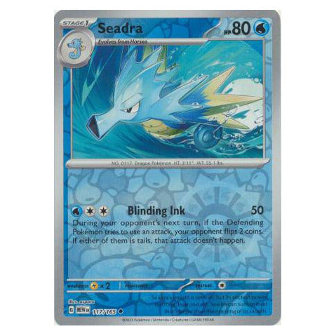 Seadra : 151 (Reverse holo) - 117/165