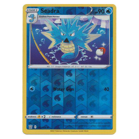 Seadra : BATTLE STYLES (Reverse holo) - 032/163