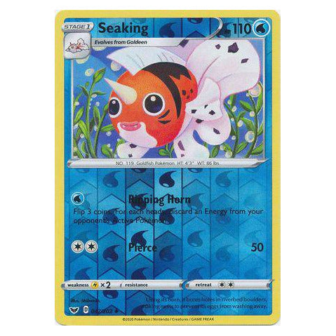 Seaking : SWORD & SHIELD BASE (Reverse holo) - 047/202