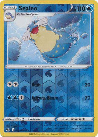 Sealeo : CHILLING REIGN (Reverse holo) - 038/198