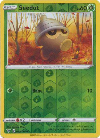 Seedot : VIVID VOLTAGE (Reverse holo) - 010/185 - Lockett Labs UK