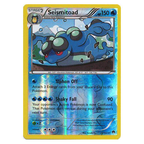 Seismitoad : BREAKPOINT (Reverse holo) - 35/122