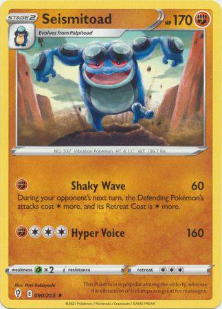 Seismitoad : EVOLVING SKIES - 090/203 - Lockett Labs UK