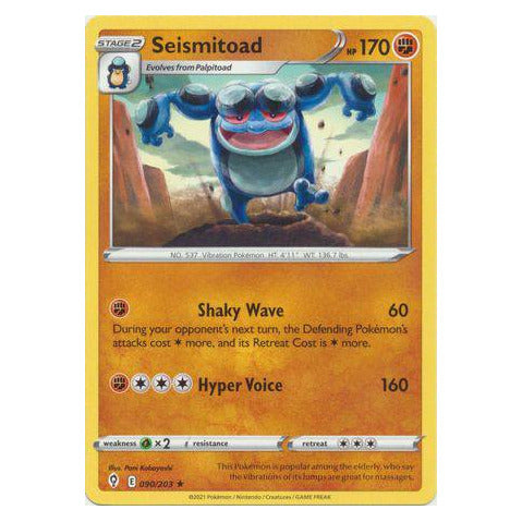 Seismitoad : EVOLVING SKIES - 090/203