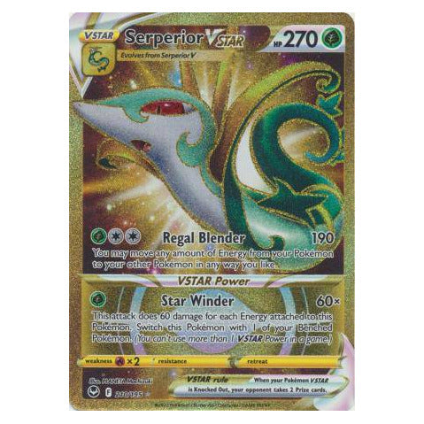 Serperior VSTAR : SILVER TEMPEST - 210/195