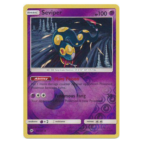 Seviper : BURNING SHADOWS (Reverse holo) - 50/147